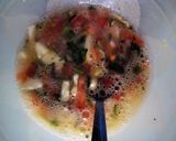 A picture of step 2 of Bread omelet.