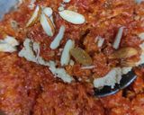A picture of step 7 of Gajar ka halwa.