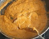 A picture of step 4 of Kara chutney, for South Indian.