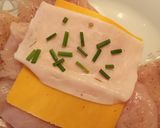 Foto del paso 1 de la receta: Filetes de pollo relleno al horno con zumo de naranja