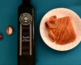 Foto del paso 1 de la receta: Mis fideos con salsa a la carbonara de salmón ahumado y gin
