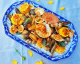 Foto langkah ke 7 dari resep Kerang Saos Padang.