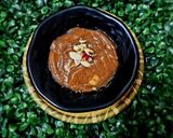 A picture of step 4 of Kuttu atta Halwa.
