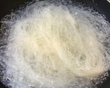 A picture of step 3 of Shredded Pork Rice Noodle Stir-Fry.