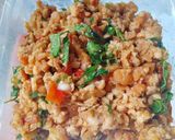 Foto langkah ke 6 dari resep Tempe Penyet Kemangi.