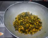 ચણા ના લોટ વાળી મૂળા ની ભાજી (Chana Flour Mooli Bhaji Recipe In Gujarati) રેસીપી સ્ટેપ2ફોટો
