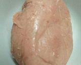 Hình bước làm 2 của món Chả quết nấu canh bí đỏ