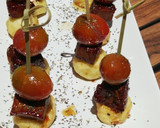 Foto del paso 11 de la receta: Brochetas de solomillo de cerdo glaseado