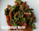 Foto langkah ke 4 dari resep Salad Brokoli Wortel dressing wijen.