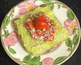 A picture of step 7 of Restaurant Style Avocado 🥑 Toast With Salsa.