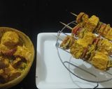 A picture of step 2 of Paneer Tikka.