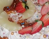 صورة لخطوة 3 من وصفة كيكة عيد ميلاد سهلة وإقتصادية🎂🥧🍰
