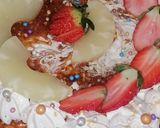 صورة لخطوة 3 من وصفة كيكة عيد ميلاد سهلة وإقتصادية🎂🥧🍰