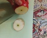 عکس مرحله 1 از دستور میوهآرایی سیب🍎