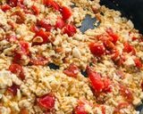 Foto del paso 5 de la receta: Huevo con tomate sin huevo (Tofu) 👌🏻