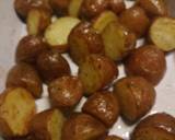 Speck and Parmesan meatballs with butter roasted potatoes recipe step 4 photo
