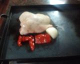 Foto del paso 2 de la receta: Pollo a la chapa con fritas, fritas
