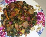 भिन्डी दो प्याजा (Bhindi do pyaza recipe in Hindi) रेसिपी चरण 4 फोटो