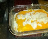A picture of step 7 of Orange pudding.
