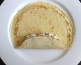 A picture of step 6 of ‘Mlyntsi’ Ukrainian Thin Pancakes with Chicken Filling.