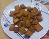 A picture of step 2 of Methi Para.