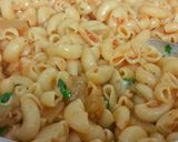 A picture of step 3 of Vegetable pasta.