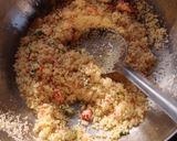 A picture of step 2 of Upma.