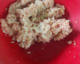 A picture of step 1 of Chicken mince Turkish kababs Indian style with curd chutney raita.