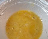 A picture of step 2 of Egg and Noodles.