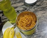 A picture of step 5 of Peanut butter Pasta.