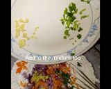 A picture of step 3 of Vegetable Pancakes #WheatflourRecipeContest #My4WeeksChallenge.