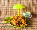 A picture of step 3 of Crispy Corn, Bell Pepper, and Onion Fritters – Corn Capsicum Onion Fritters – Monsoon Munching – Ready in 15 Minutes.