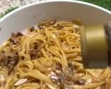Foto langkah ke 6 dari resep 025. Black Pepper Fettuccine.