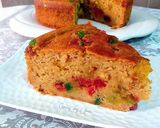 Foto del paso 14 de la receta Tarta de calabaza cremosa con cerezas escarchadas y Pumpkin pie