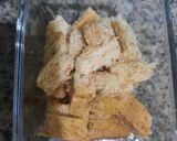 Foto langkah ke 2 dari resep Puding roti susu kambing kurma.