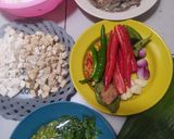 Foto langkah ke 1 dari resep Botok tahu tempe udang.