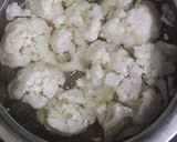 A picture of step 1 of Gobhi chukandar kabab.