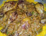 A picture of step 22 of Smoked Drumsticks Zarda Biryani.