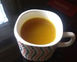 A picture of step 4 of Tulsi haldi kaada.