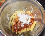 A picture of step 1 of Honey glazed baby corn.