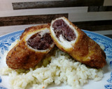 Sült káposztával töltött rántott szelet recept fázis 3 fotója