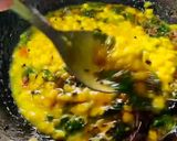 A picture of step 6 of Palak dal.
