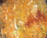 A picture of step 1 of Steamed Rice flour tikki.