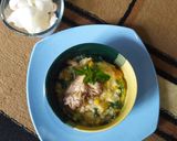 Foto langkah ke 5 dari resep Bubur Manado praktis.