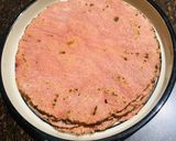 A picture of step 3 of Pink Jawar Roti.