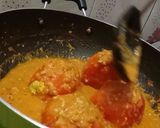 A picture of step 13 of Bharva Tamatar.