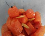 Foto del paso 5 de la receta Crema de zanahoria asada con jengibre y cardamomo