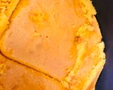 A picture of step 8 of Whosayna’s Bounty Mousse on Kesar Pista Badaam Cake.