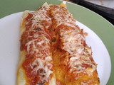 Canelones de espinaca o acelga