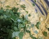 A picture of step 7 of Methi Gota.